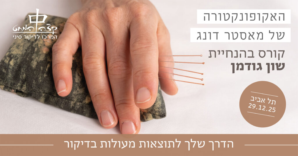 קורס האקופונקטורה של מאסטר דונג פורנטלי
