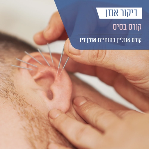 קורס אוריקולוטרפיה (דיקור אוזן)